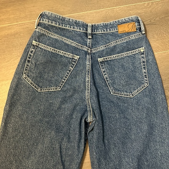 Mavi Laura High Rise Baggy Pleated Boyfriend Women Size 27 - Picture 2 of 12